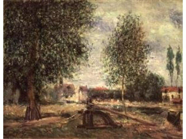 Landscape at Moret-sur-Loing