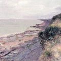 The Cliff at Penarth, Evening, Low Tide, 1897
