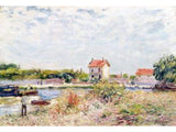 The Loing at Saint-Mammes, 1885 artwork preview