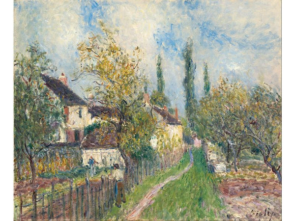 A Path at Les Sablons