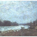 After the Thaw, the Seine at Suresnes Bridge, 1880