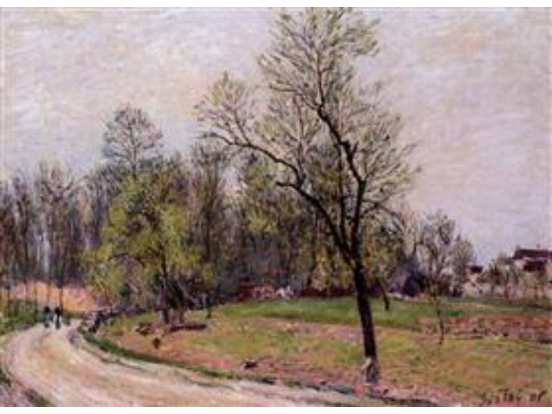 Edge of the Forest in Spring, Evening