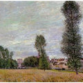 The Village of Moret, Seen from the Fields