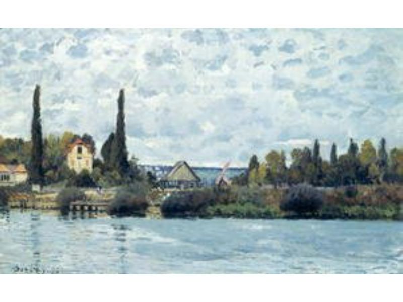 The Seine at Bougival, 1873 2