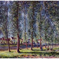 Lane of Poplars at Moret