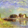 The Canal Du Loing At St Mammes