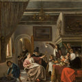Family holiday Painting by Jan Steen