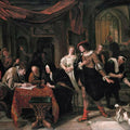 The Wedding of Tobias and Sarah Painting by Jan Steen