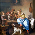 The Dancing Lesson Painting by Jan Steen