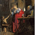 The Mocking of Ceres Painting by Jan Steen