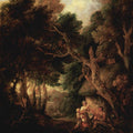Peasant Smoking at a Cottage Door 