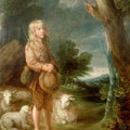 Shepherd boy listening to a magpie 