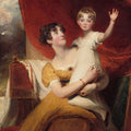 Lady Orde with her daugther Anne 