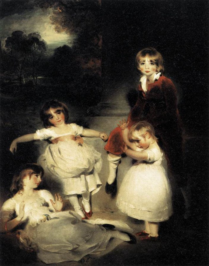 Portrait of the Children of John Angerstein 1808 