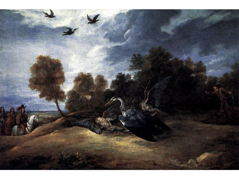 Heron Hunting with the Archduke Leopold Wilhelm 