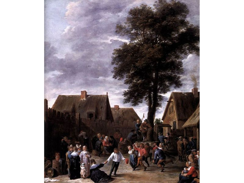 The Kermis at the Half Moon Inn 1641 