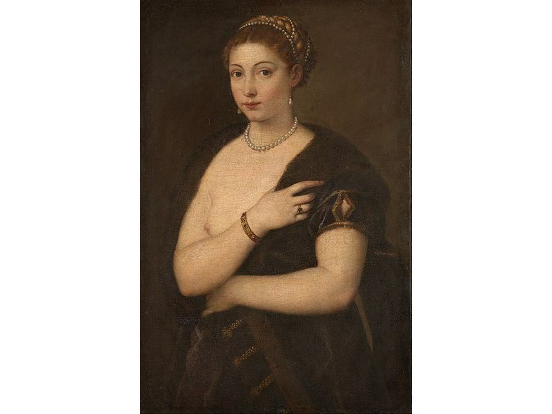 Woman in a Fur Coat