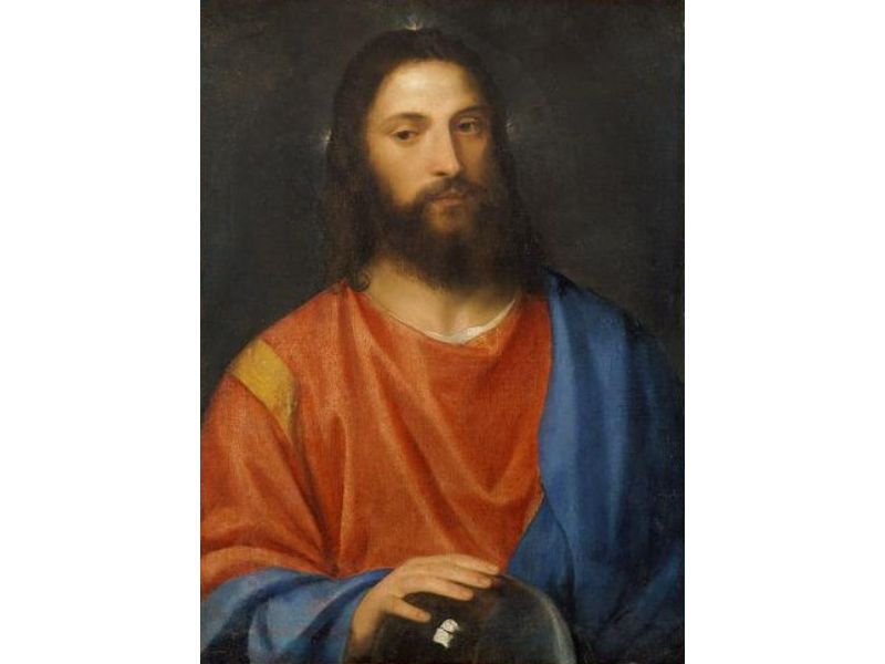 Christ with Globe