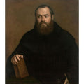 A monk with a book