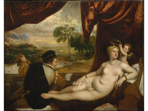 Venus and the lute player