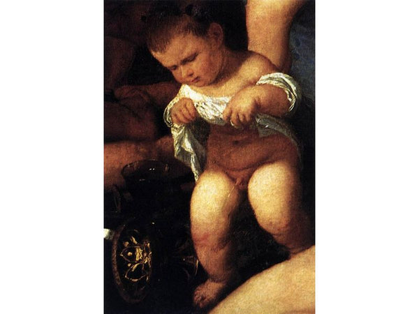 Bacchanal of the Andrians (detail)
