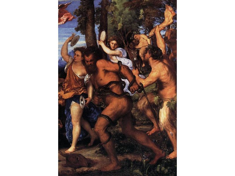 Bacchus and Ariadne (detail 2)