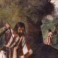 The Miracle of the Jealous Husband (detail)