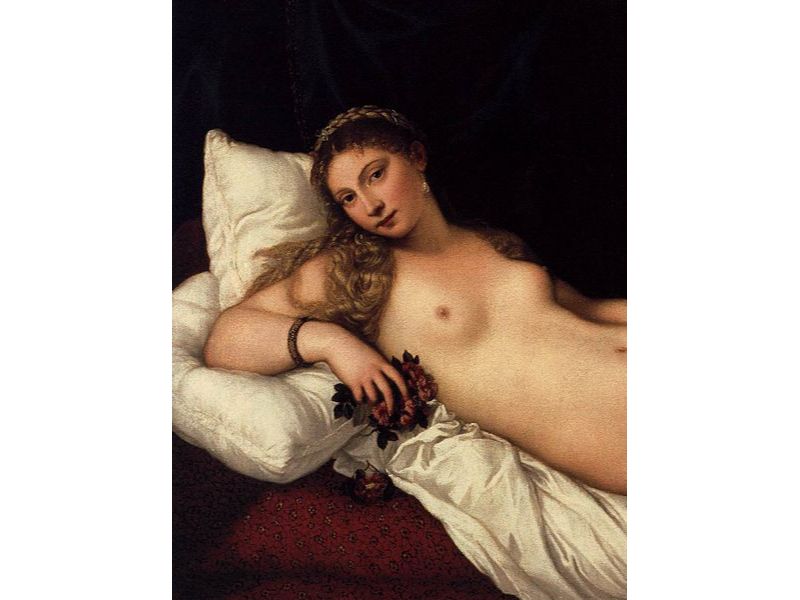 Venus of Urbino (detail 1)