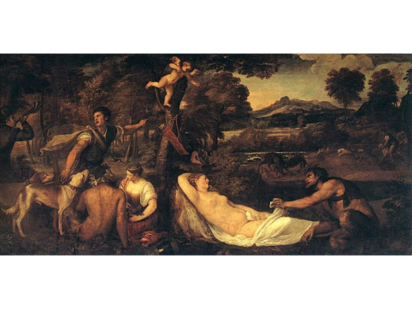 Jupiter and Anthiope (Pardo Venus) 1540 42