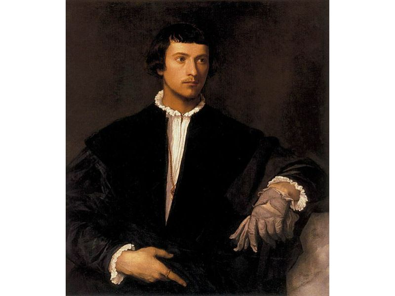 Man with Gloves
