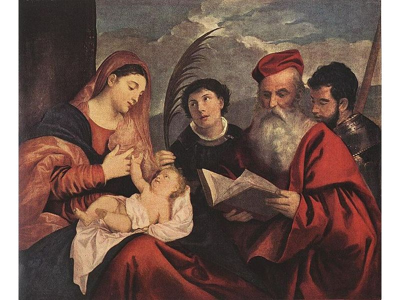 Mary with the Child and Saints c. 1510
