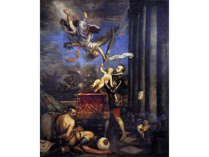 Philip II Offering Don Fernando to Victory 1475