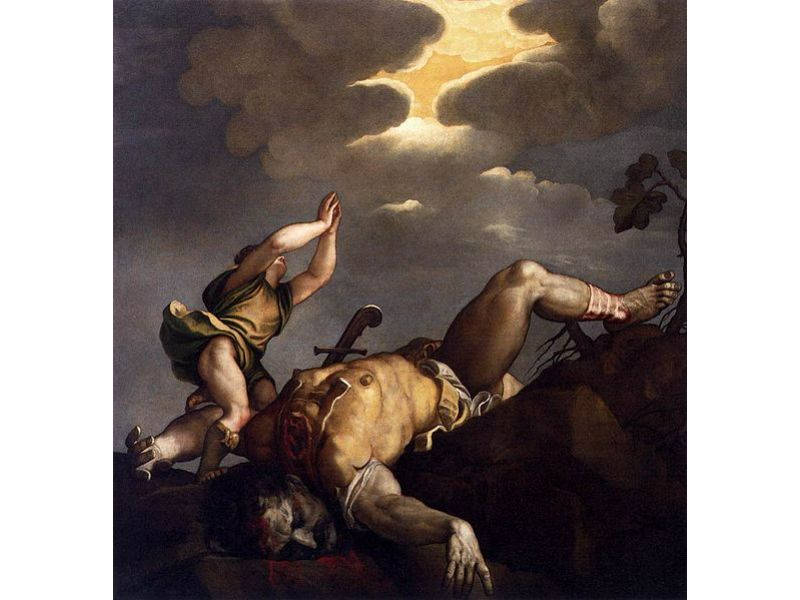 David and Goliath