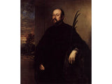 Portrait of a painter with a palm tree artwork preview