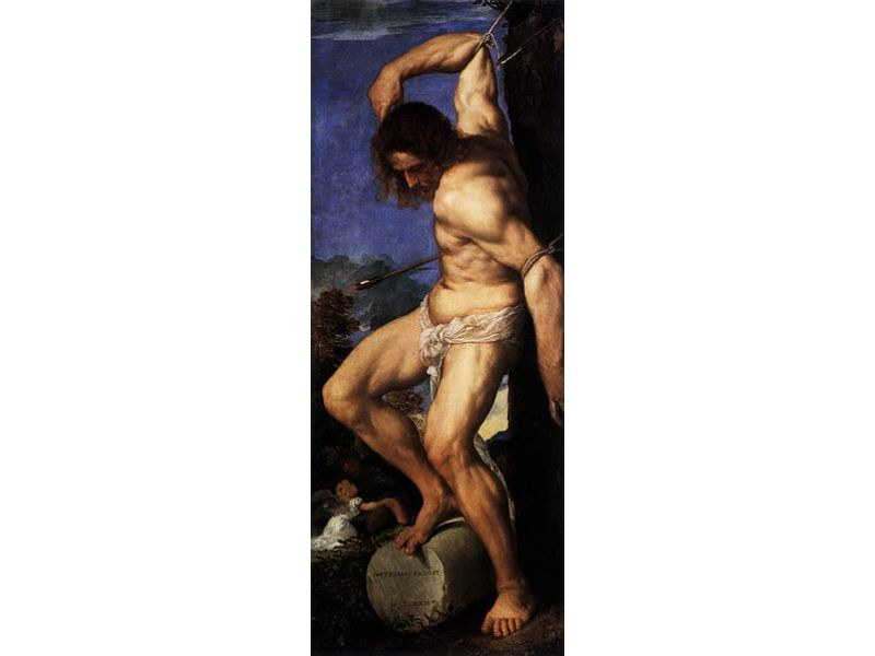 Polyptych of the Resurrection St Sebastian
