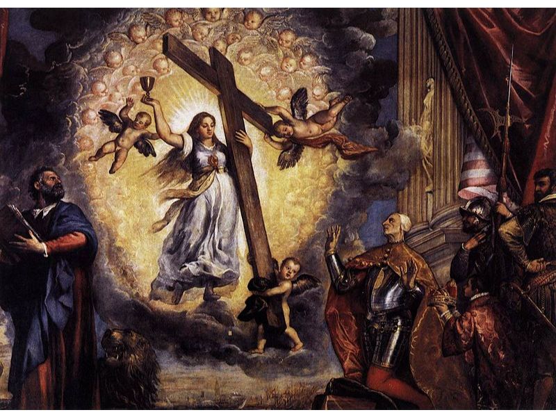 Doge Antonio Grimani Kneeling before the Faith 1575 76