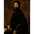 Man Holding a Flute