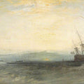 A Ship Aground Painting by Joseph Mallord William Turner