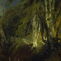 A Beech Wood with Gypsies Seated Round a Campfire, c.1799-1801 Painting by Joseph Mallord William Turner