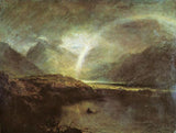 Buttermere Lake: A Shower Painting artwork preview