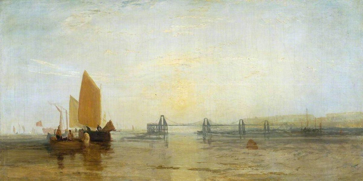 The Chain Pier, Brighton Painting by Joseph Mallord William Turner