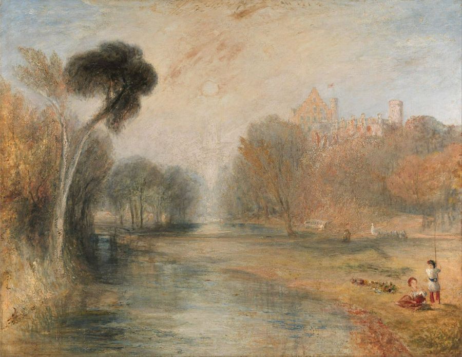 Schloss Rosenau, Seat of H.R.H. Prince Albert of Coburg, 1841 Painting by Joseph Mallord William Turner