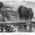 St. Cloud, 1832-33 Painting by Joseph Mallord William Turner