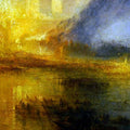 The Burning of the Houses of Parliament [detail: 1] 