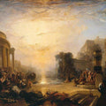 The Decline of the Carthaginian Empire 1817 Painting by Joseph Mallord William Turner