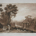 The Woman and Tambourine, engraved by Charles Turner 1773-1857 1853-74 Painting by Joseph Mallord William Turner