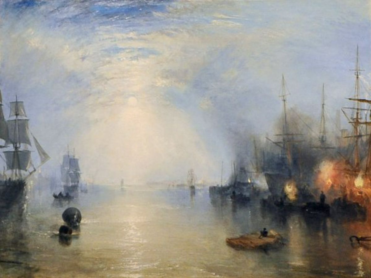 Keelmen Heaving in Coals by Moonlight Painting by Joseph Mallord William Turner