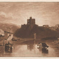 Norham Castle, engraved by Charles Turner 1773-1857 1859-61 Painting by Joseph Mallord William Turner