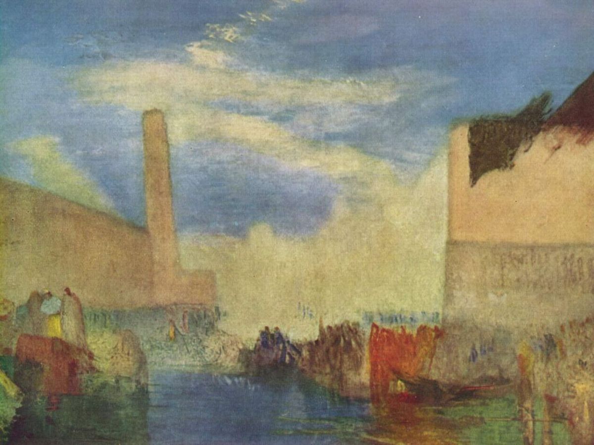Lulworth Castle, Dorset, c.1820 Painting by Joseph Mallord William Turner