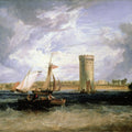 Catherine's Hill near Guildford, from the Liber Studiorum, engraved by J.C. Easling, 1811 Painting by Joseph Mallord William Turner